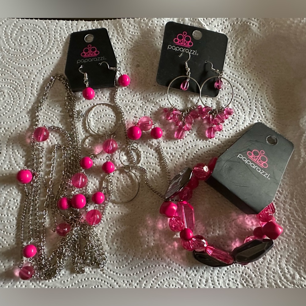 Pink & Silver Set!